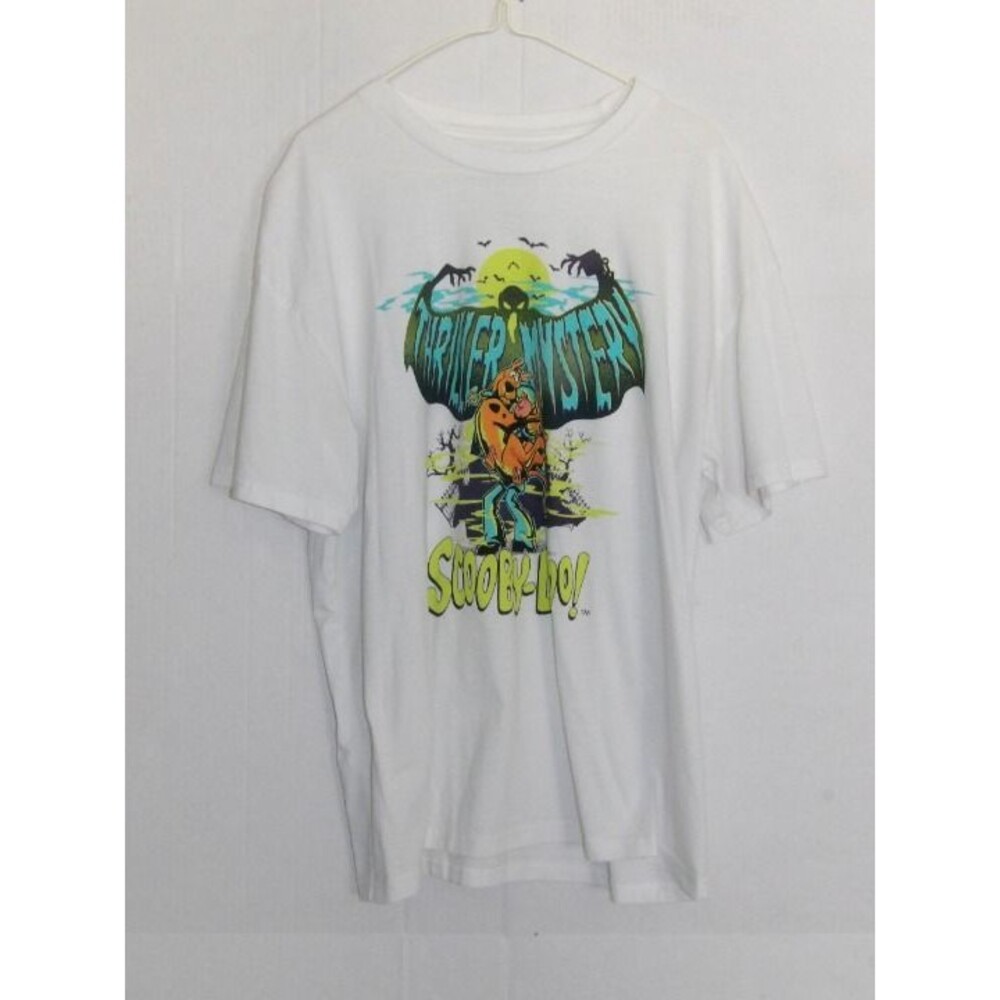 Scooby-Doo White Unisex T-Shirt  Size XL